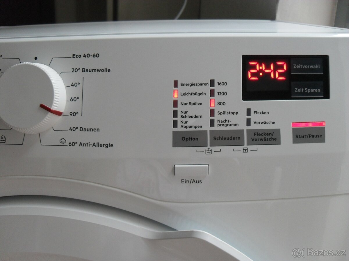 KVALITNÍ NĚMECKÁ PRAČKA AEG 1-8KG,funkce PROTEX,ANTIALERGIK - 13