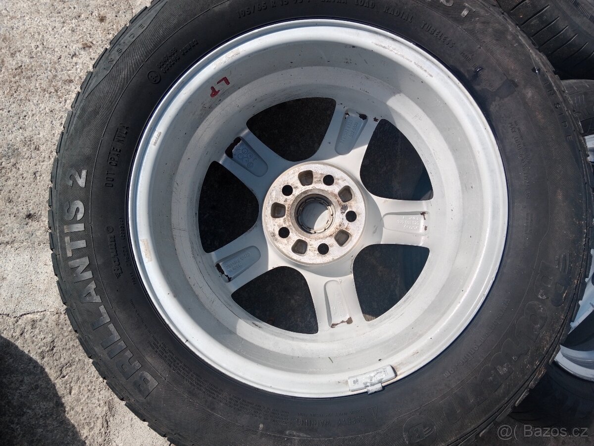 ALU kola 5x100 r15 196/65/15 - 13