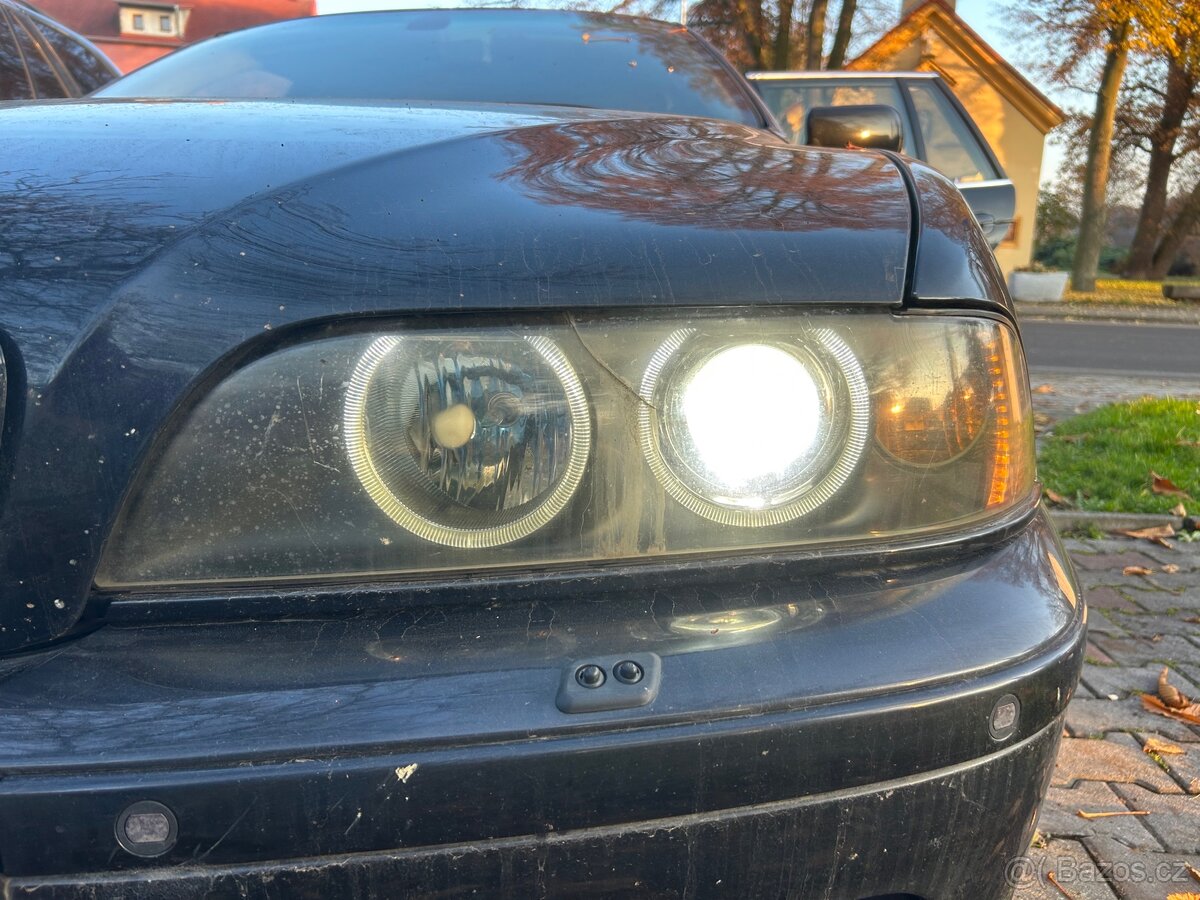 Bmw e39 525d cosmosschwarz po dilech - 13