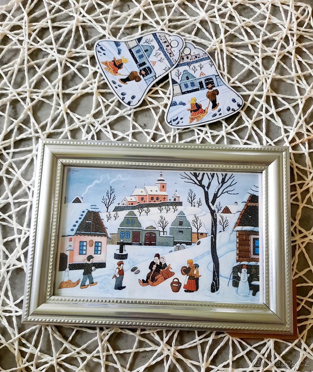 Lucerna Josef Lada / talířek J.Lada - 13