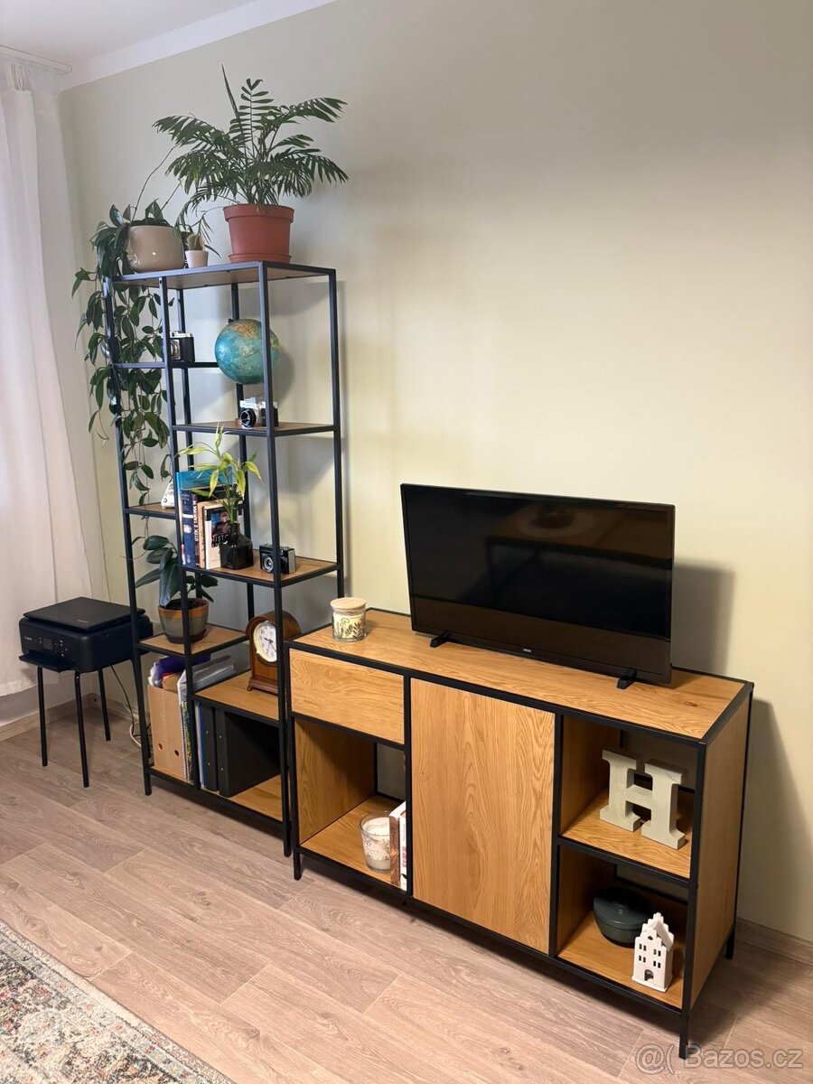 Stylový set nábytku – komoda, police, konferenční stolek - 13