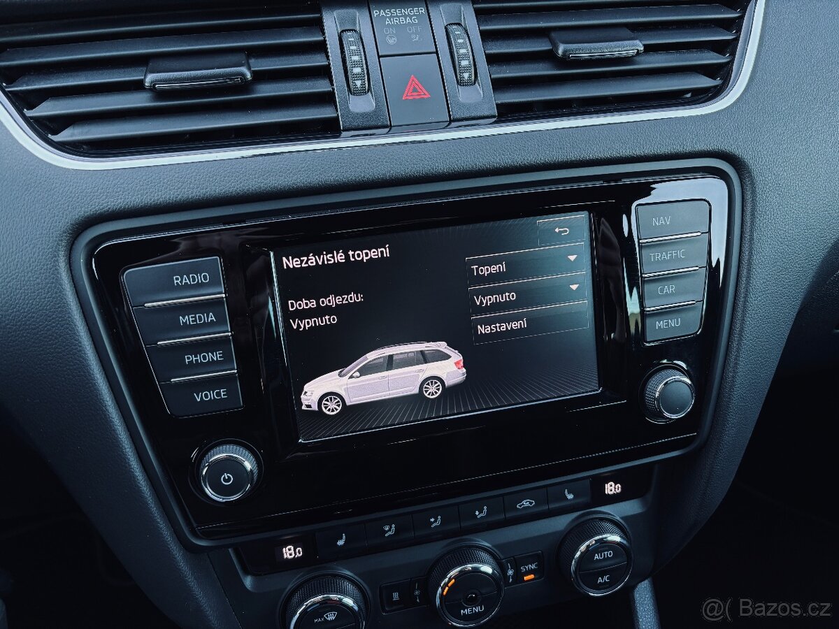 ŠKODA OCTAVIA COMBI III 2.0TDI 135KW RS, WEBASTO, ACC - 13