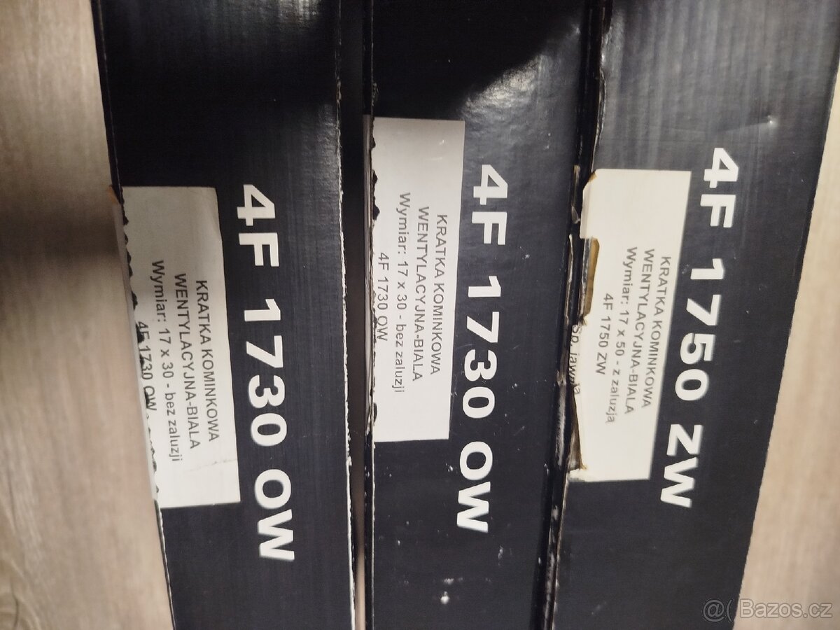 Krbové větrací mřížky NOVÉ - 13