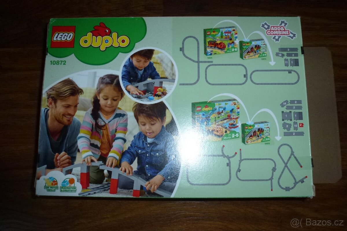 Lego Duplo vlak 10874 + 10872 + 10882 - 13