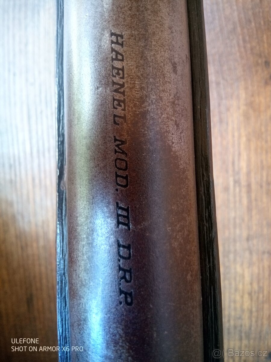 Vzduchovka starožitná Haenel model 3 - 13