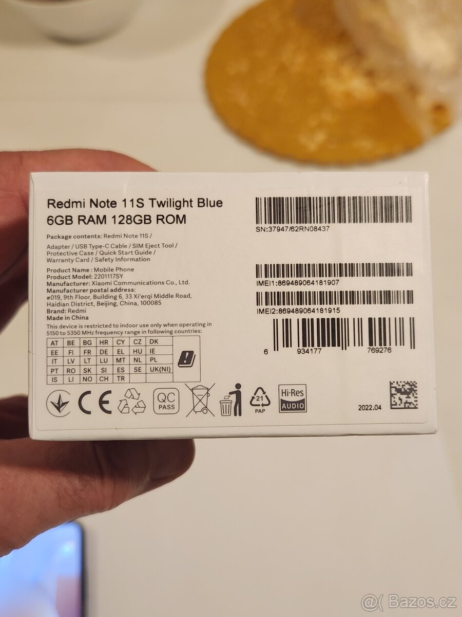 Xiaomi Redmi Note 11S 6 GB 128GB - 13