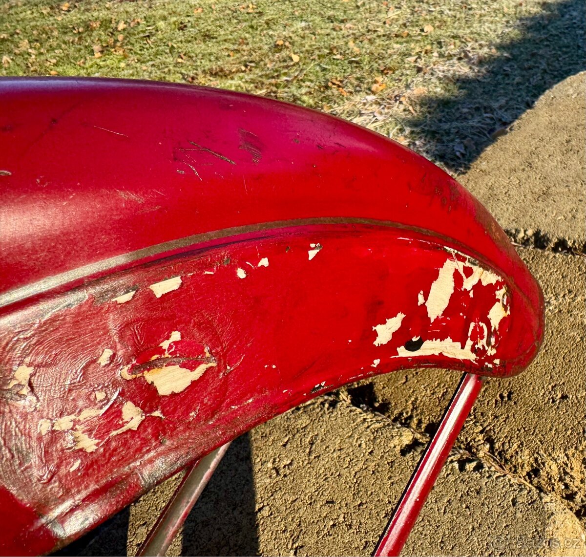 Jawa ČZ 250 350 kývačka - přední blatník - 13