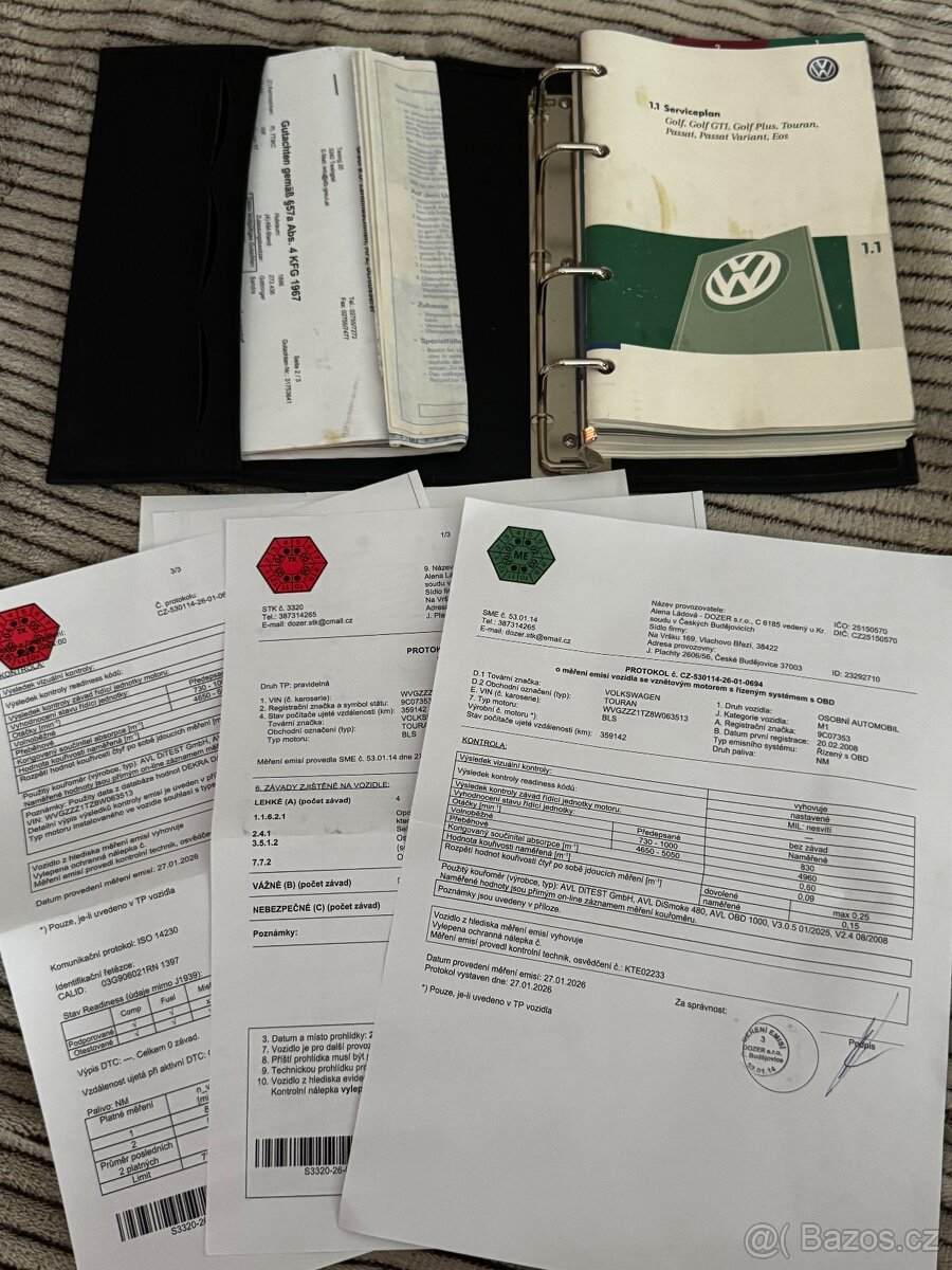 VW Touran 1,9 tdi 77kw - 13