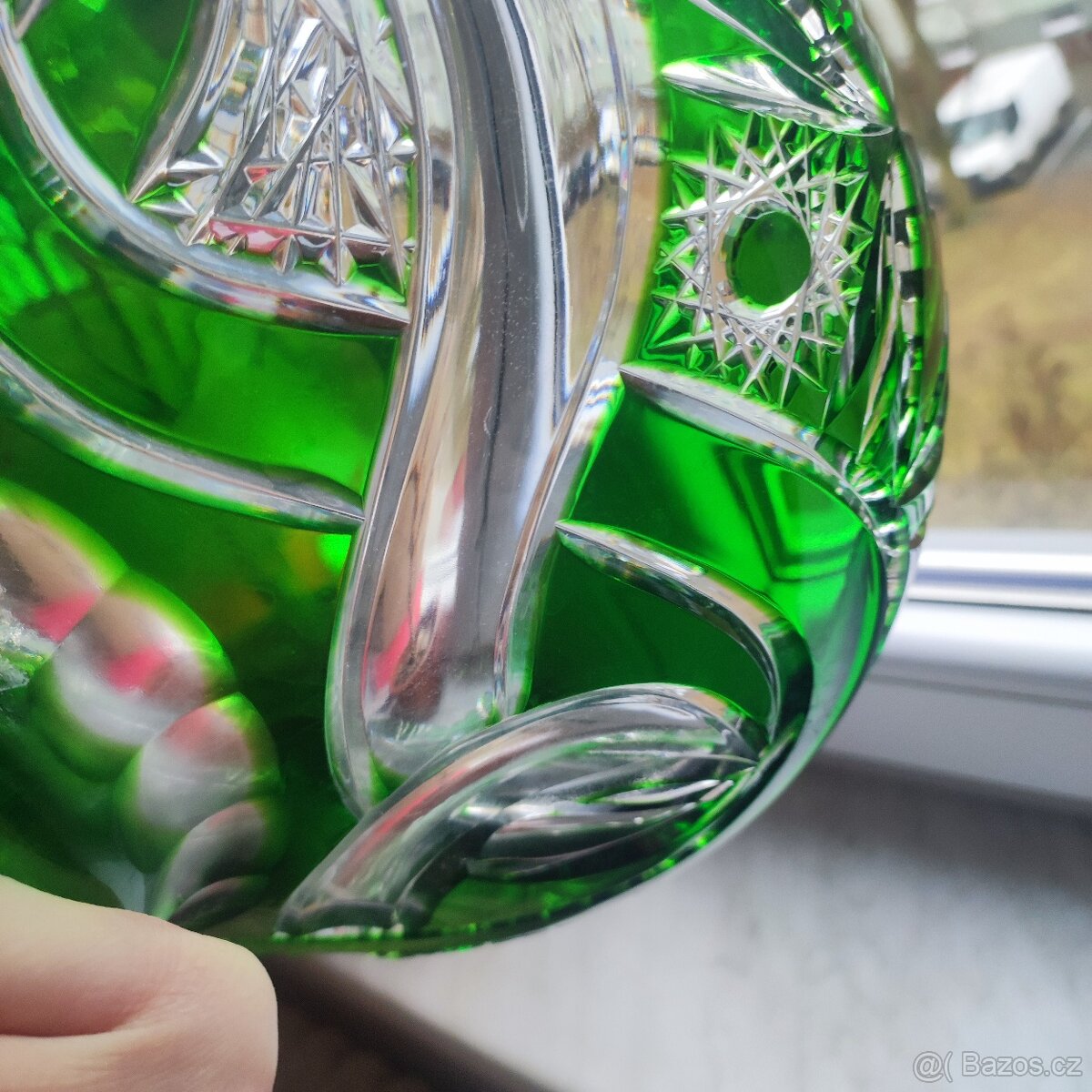 velký zelený nástolec ceasar crystal - 13