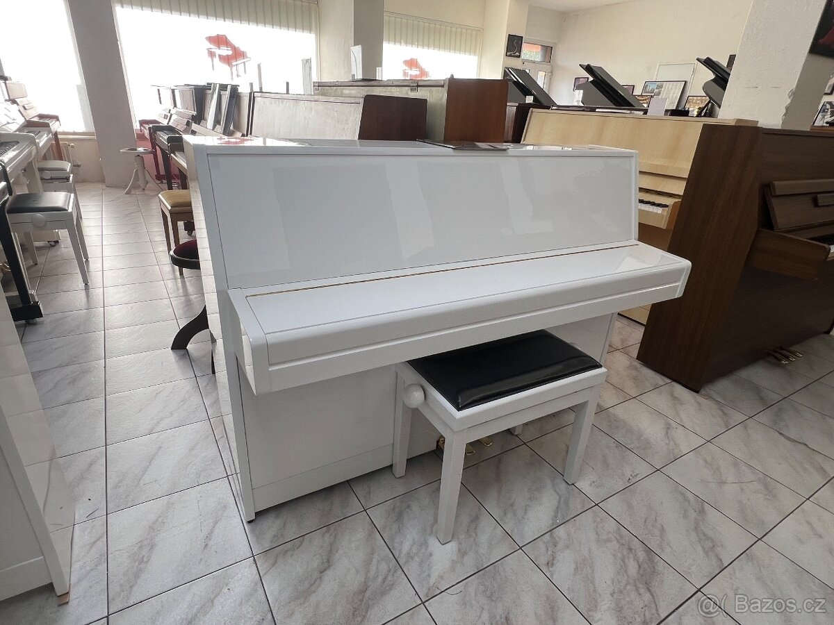Bílé akustické pianino Yamaha se zárukou 5 let, doprava - 13