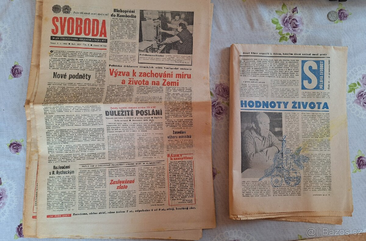 Staré časopisy a noviny - 13