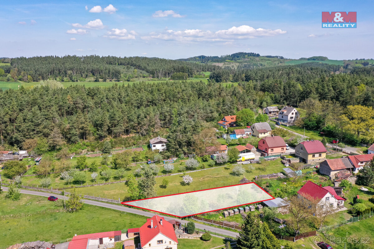Prodej pozemku k bydlení, 745 m², Kvášňovice - 13