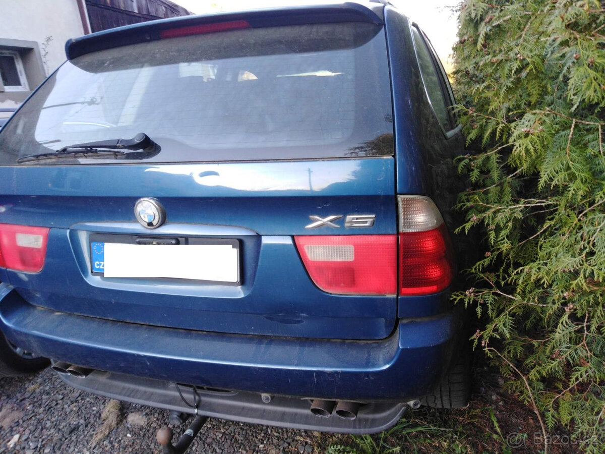 BMW E53 X5 na náhradní díly 3.0D a 4.4i šíbr, navi 16:9 - 13