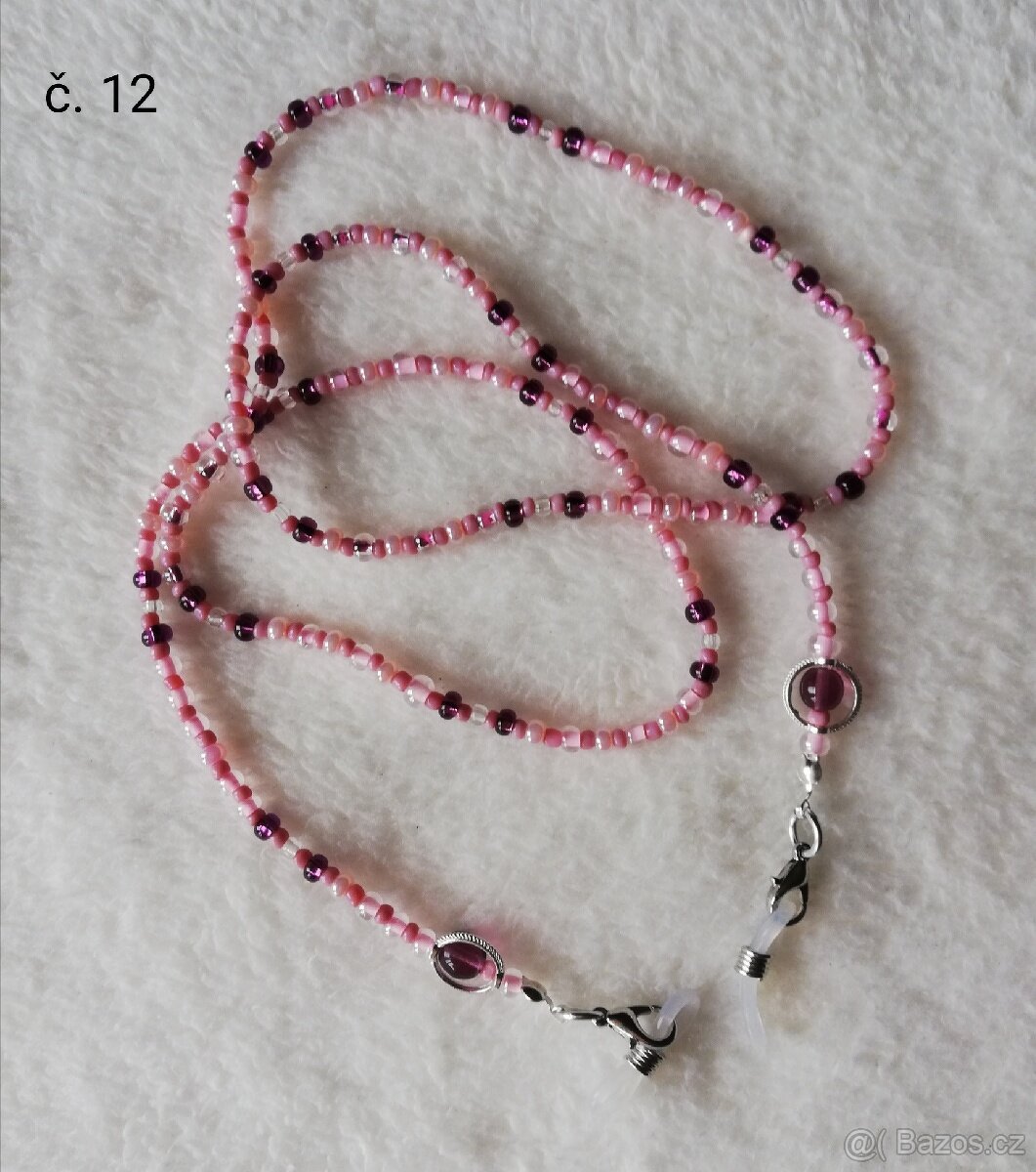 Korálky na brýle a roušky - 13