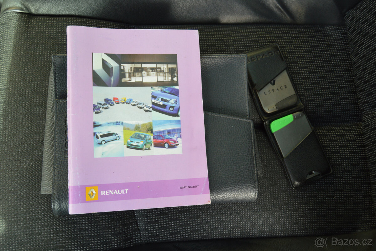 Renault Espace 2.2 DTI,110kW,DPF,142.000km servisní kn. - 13