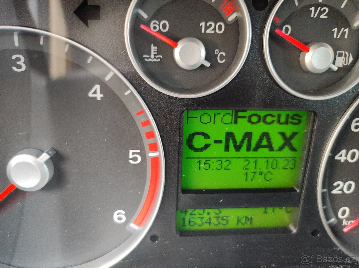 FORD C-MAX 1,6 HDi 80Kw, rok 2025, AUTOMAT, KŮŽE - 13