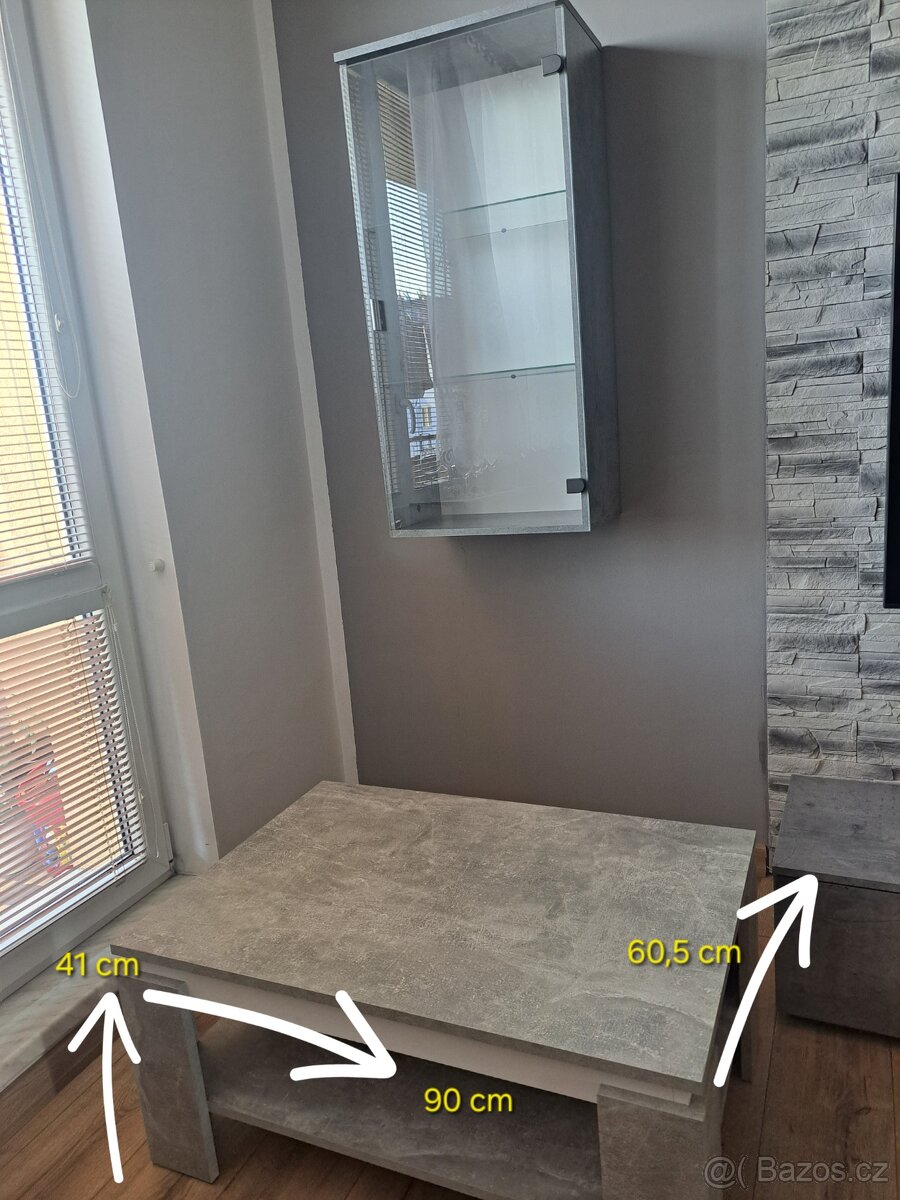 Obývací stěna a konferenční stůl - 13