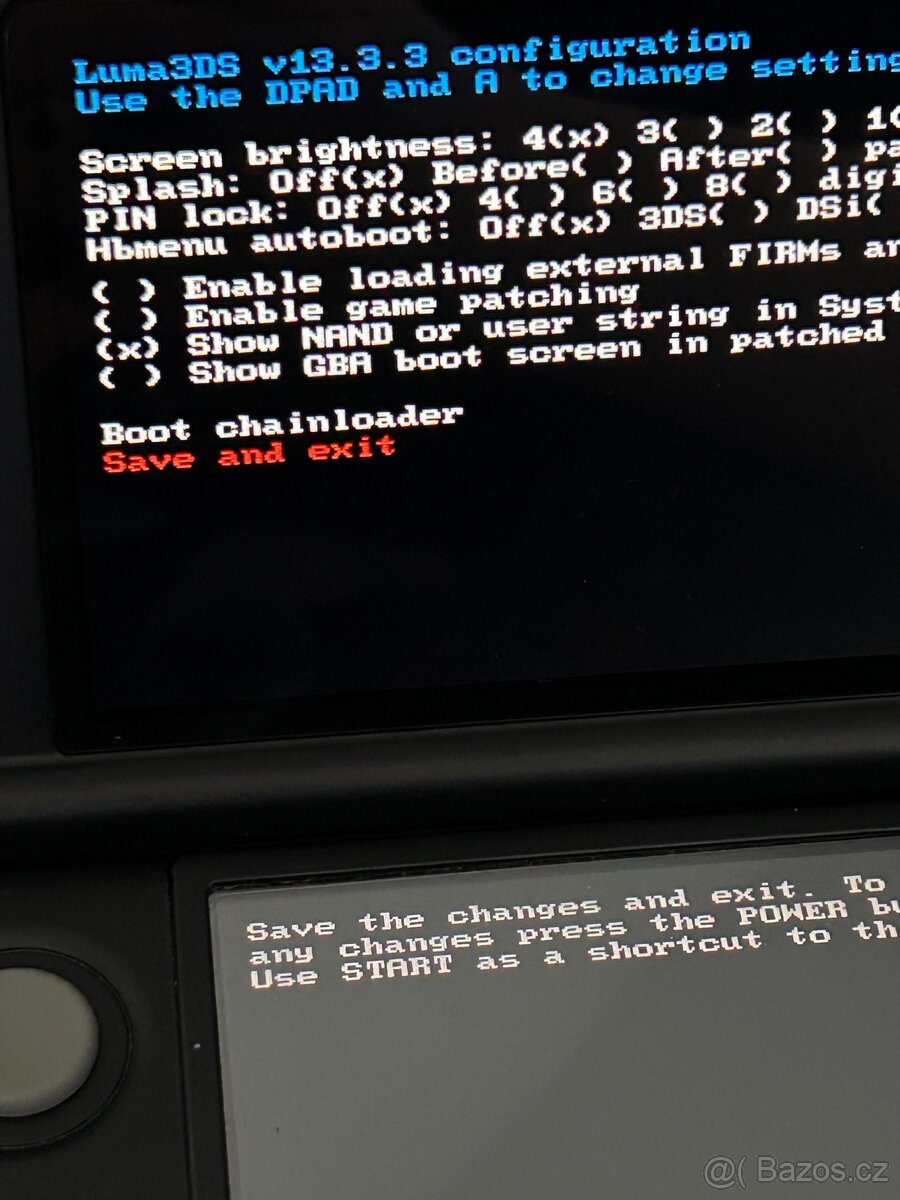 Nintendo 3DS XL modded černé - 13