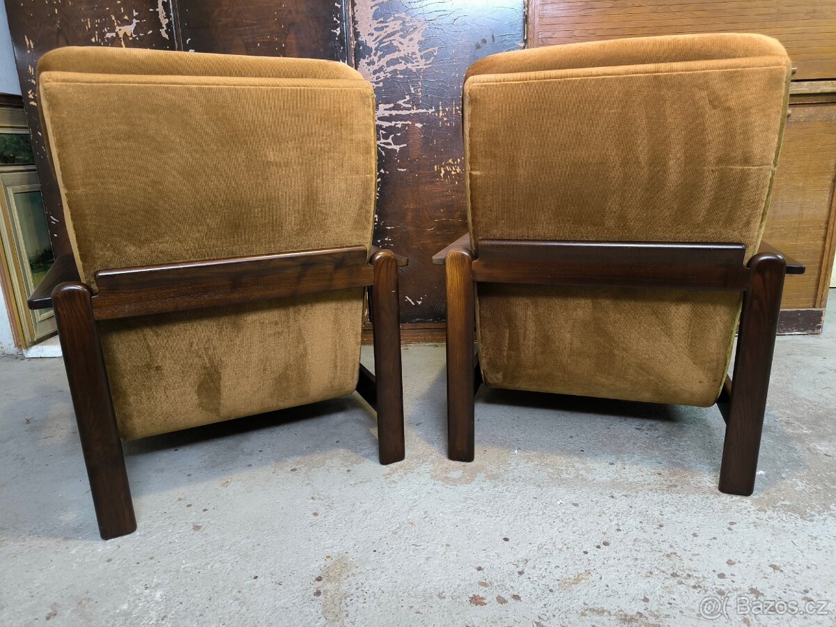 Párová čalouněná křesla Barbora - 13