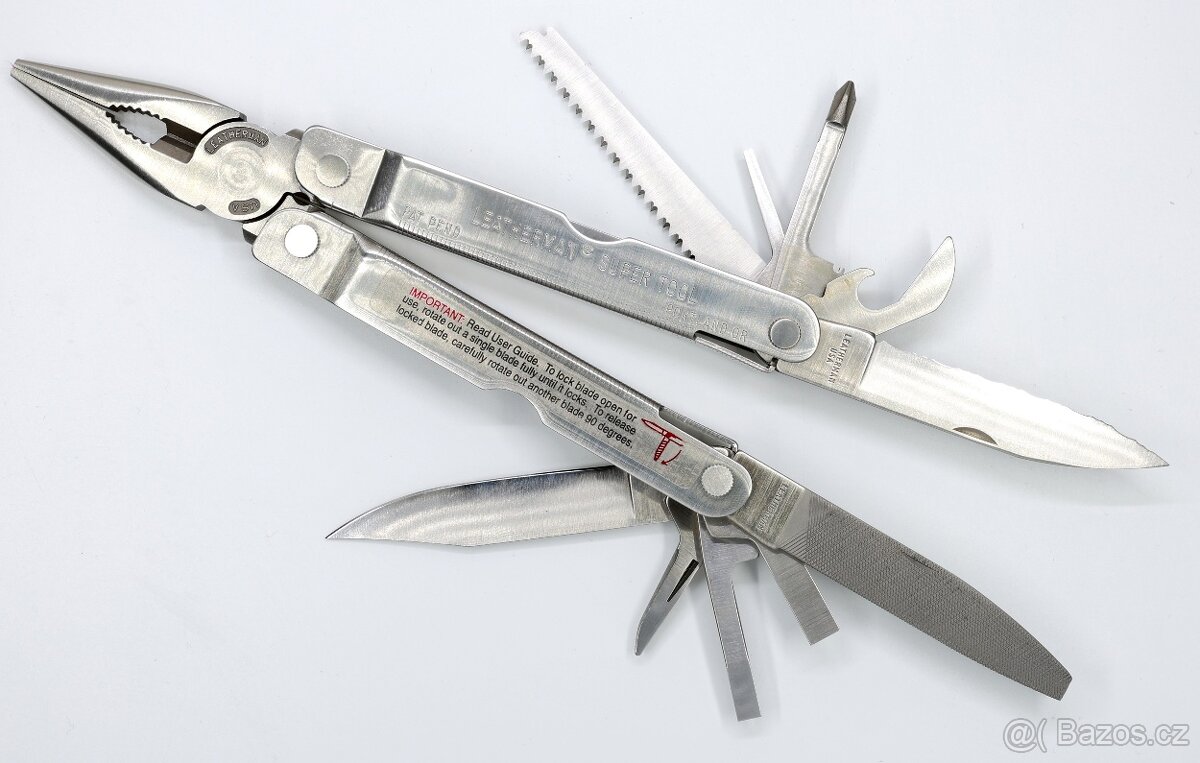 Sběratelský nůž Leatherman Super Tool (PAT PEND) - 13