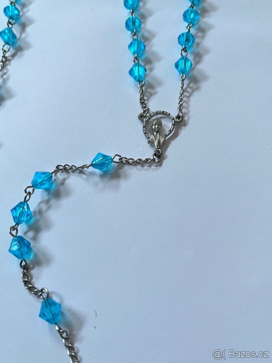 Náhrdelník - růženec - 13