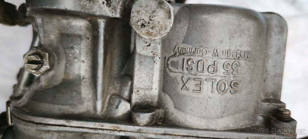 VW Brouk filtrbox, karburátor, tachometr - 13