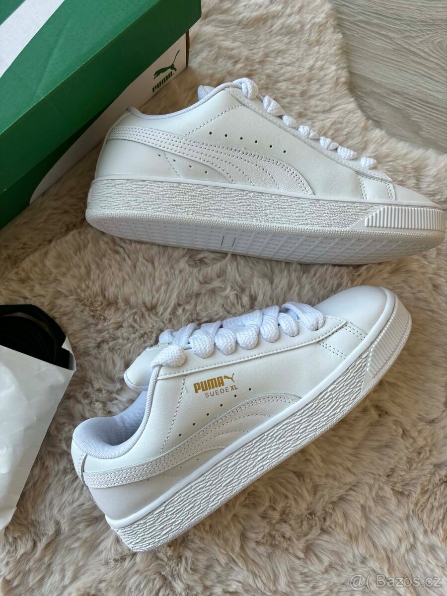 Puma Suede 38 bílé - 13