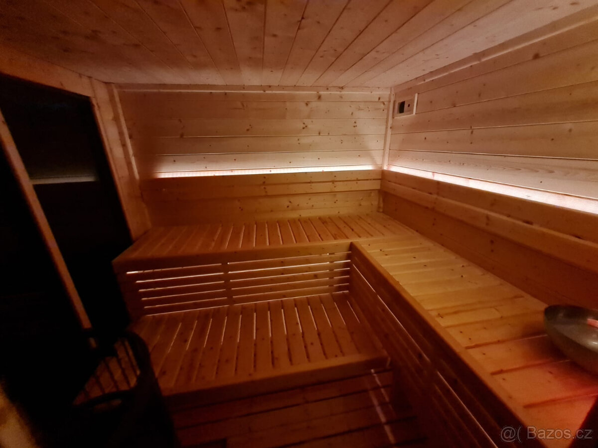 Venkovní saunový domek s odpočívárnou - 13