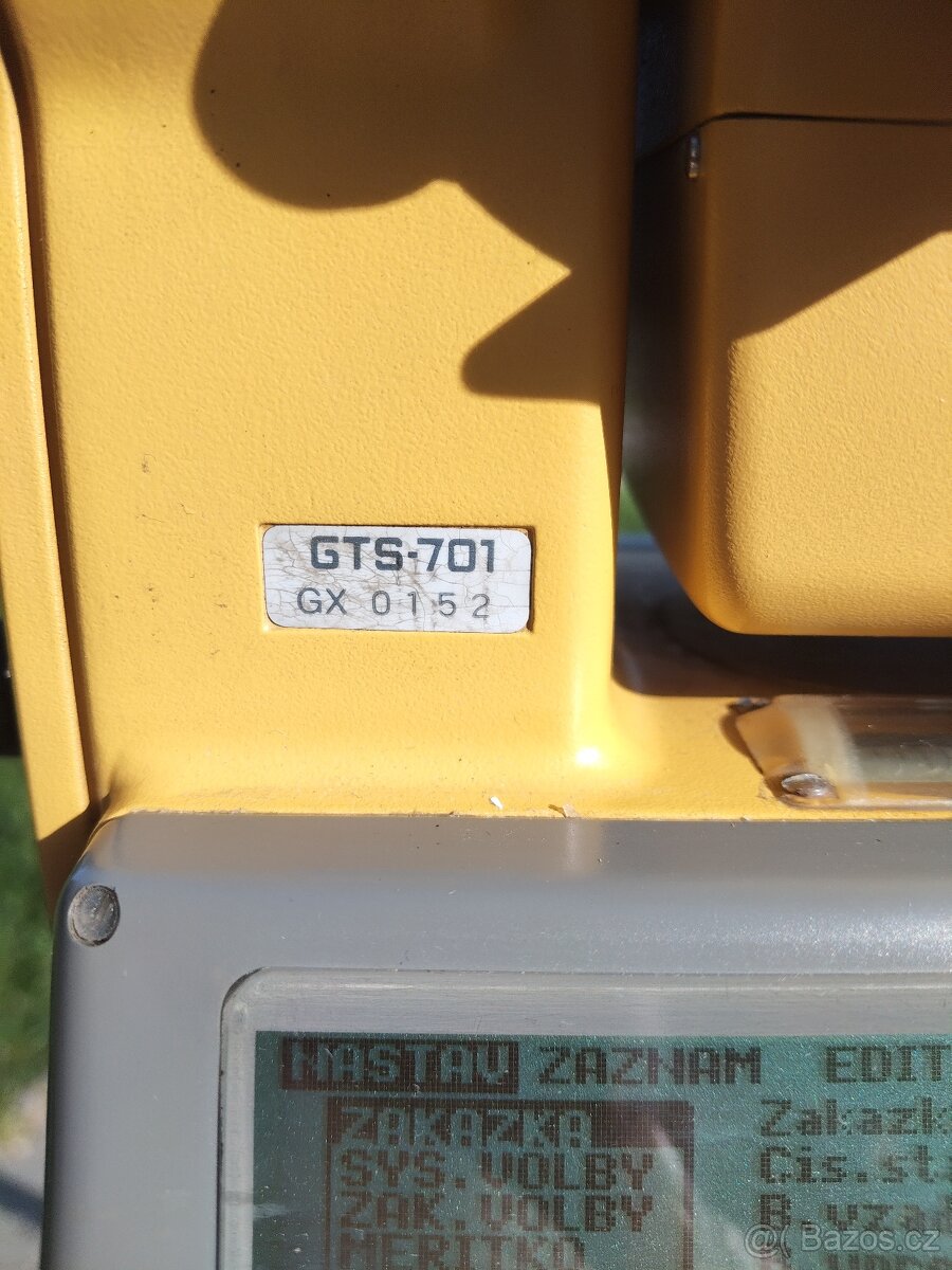 Totální stanice Topcon GTS-701 - 13