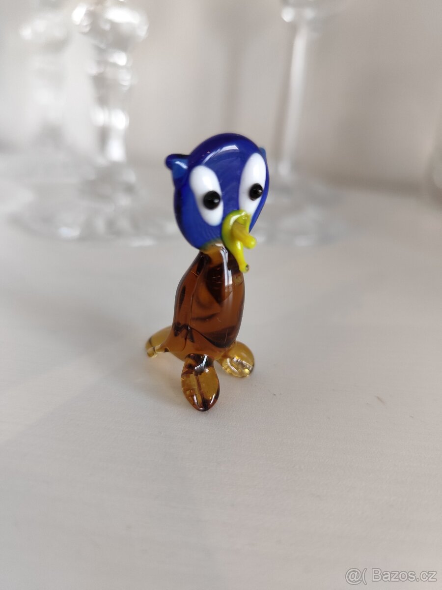 Krásne sklenené figúrky Murano - 13