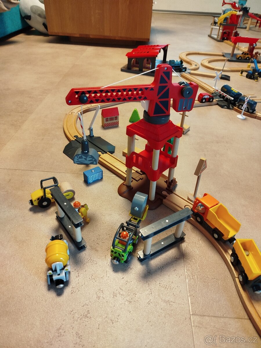 Set dřevěných vláčkodráh - 13