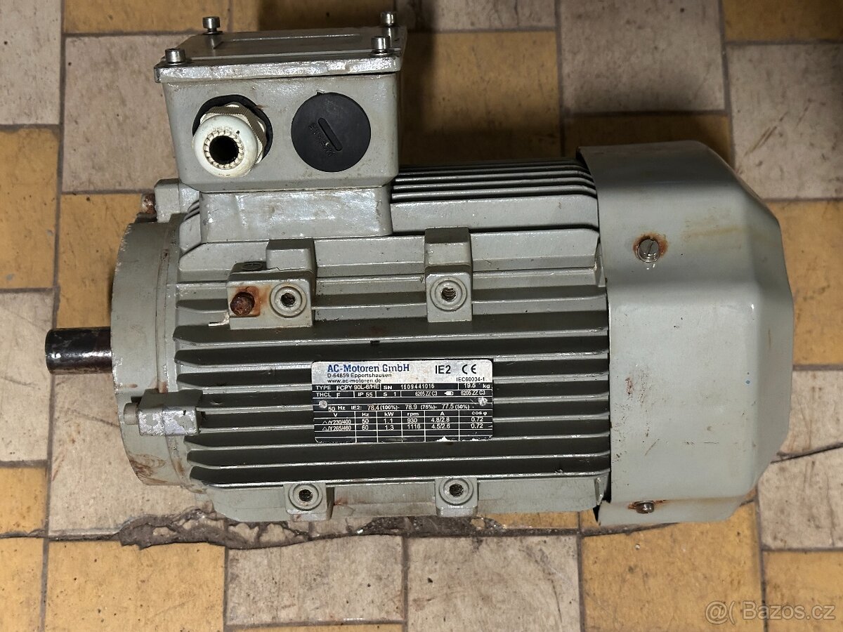Třífázový elektromotor 400V 0.37 0.55 1.1 1.5 2.2 4 5.5kW - 13