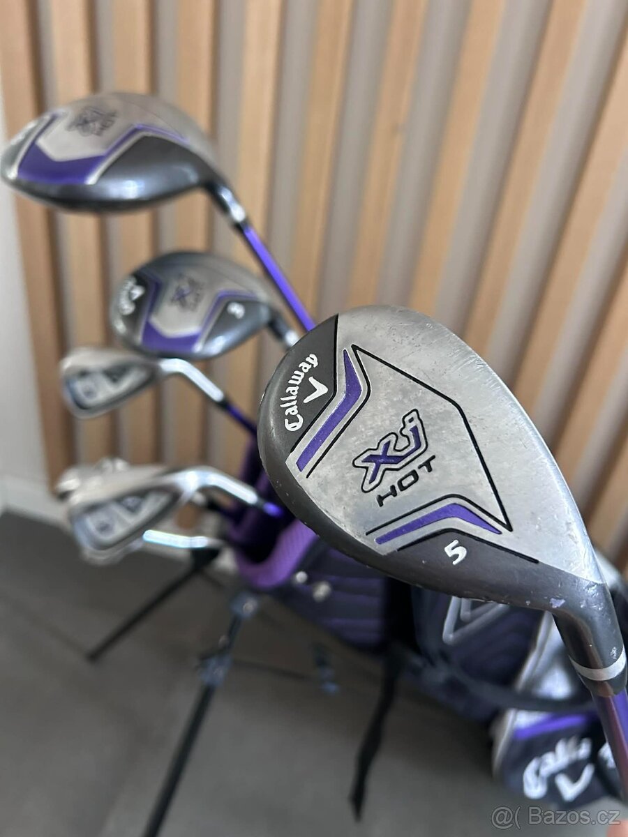 Prodám dětský golfový set Callaway Xj, 5-8 let - 13