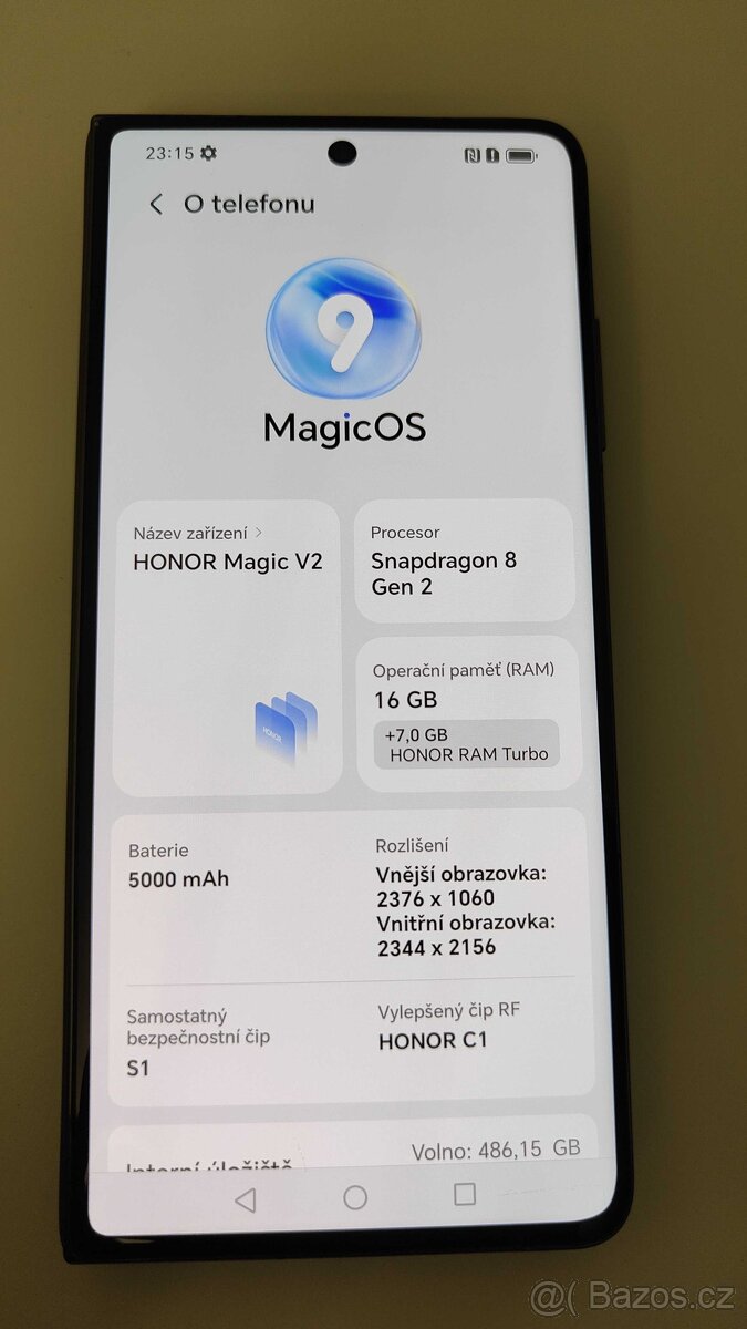 HONOR Magic V2 16GB/512GB – Černý - 13