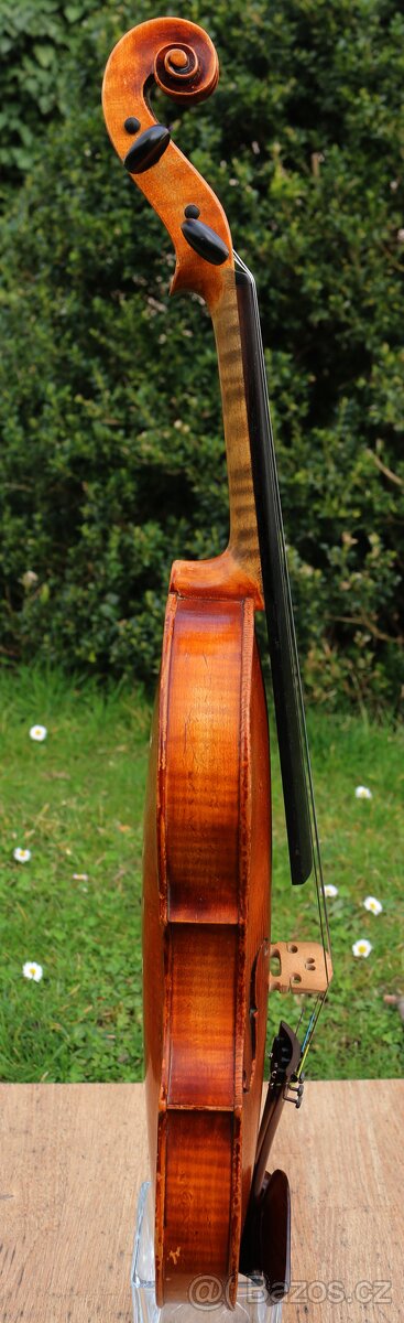 Staré německé housle s silnym zvukem dle David Techler - 13