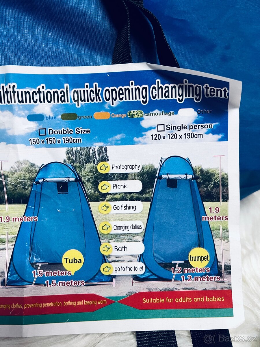 STAN kempink skládací ve vaku 150x190 cm - 13