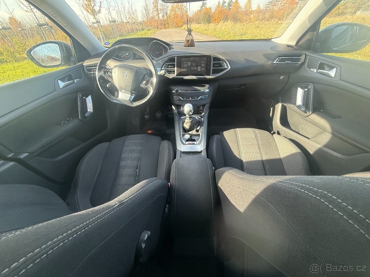 Peugeot 308 1,6 HDi 88 kW Allure spotřeba 3,8 l - 13