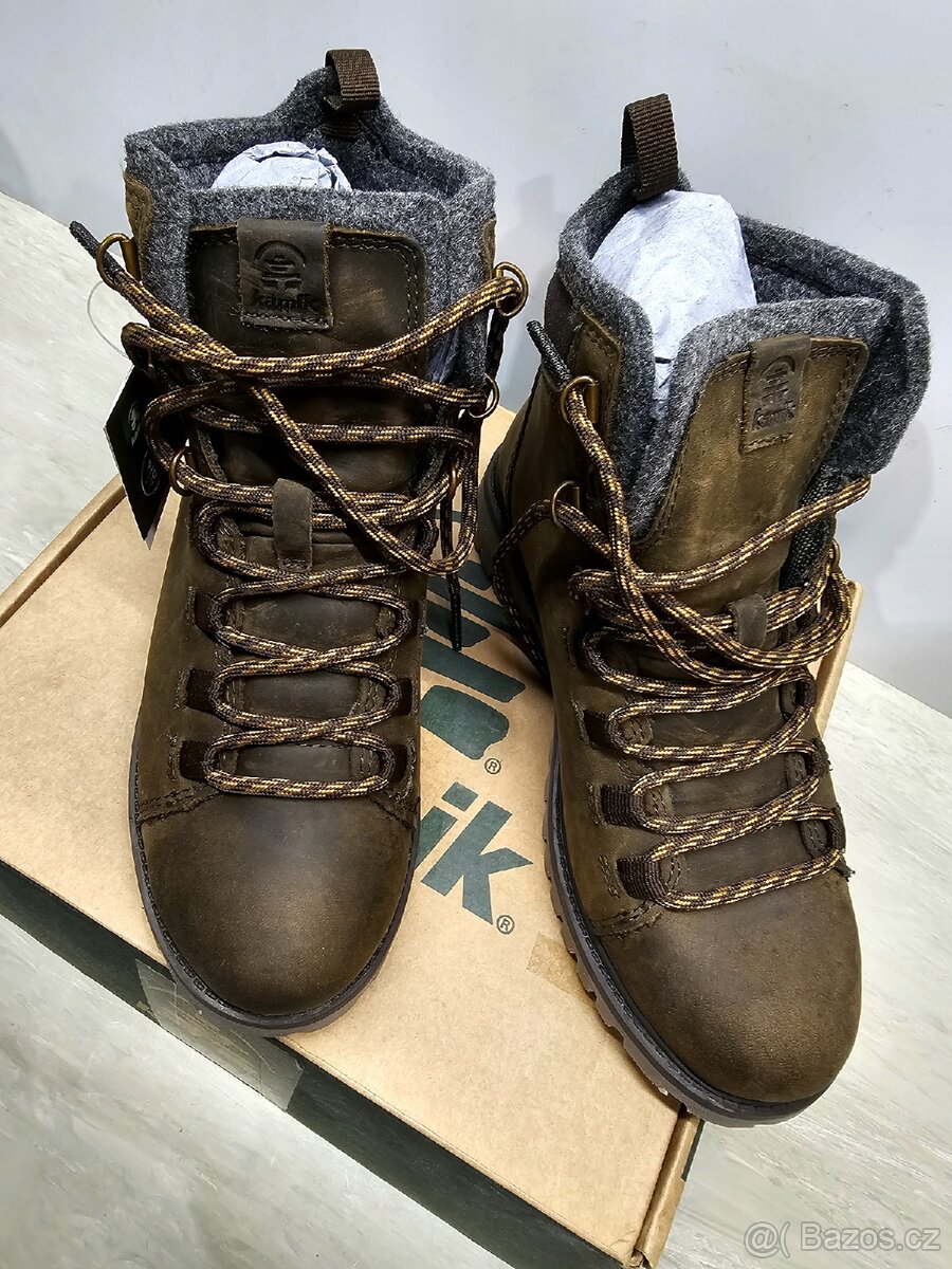 NOVÉ KVALITNÍ DÁMSKÉ ZIMNÍ BOTY KAMIK PC 3800,- - 13