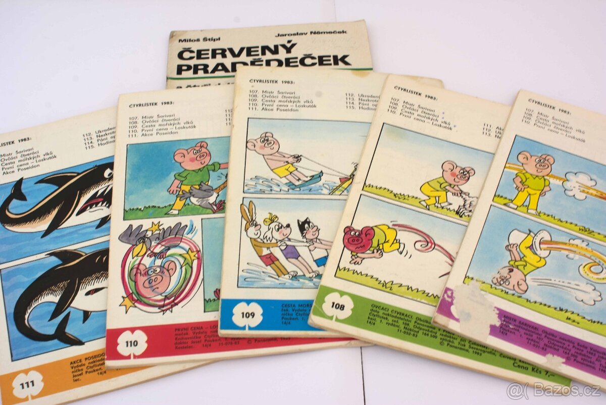 Čtyřlístek č. 17 + 5ks rok 1983 - 13