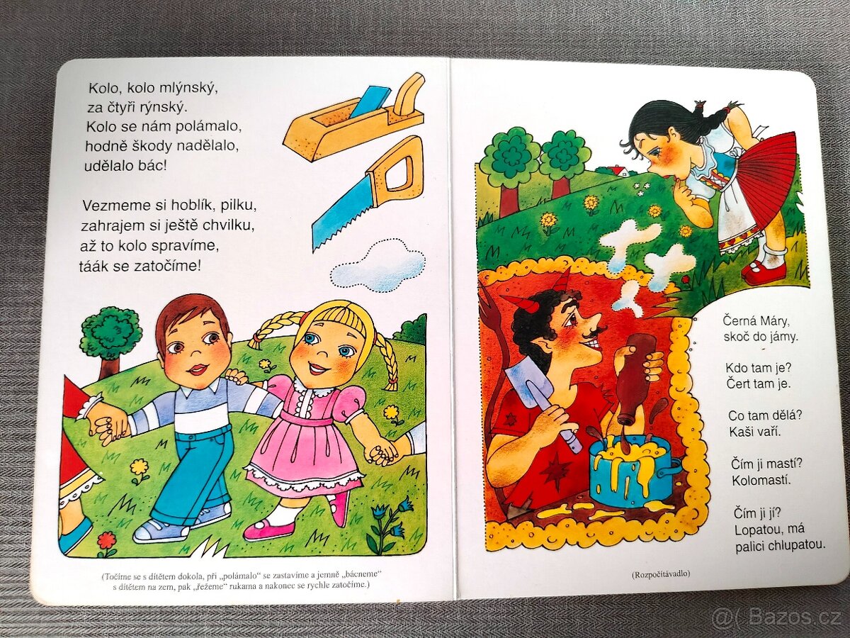 Dětská knížka- Naše zvířata, Nejkrásnější dětská říkadla - 13