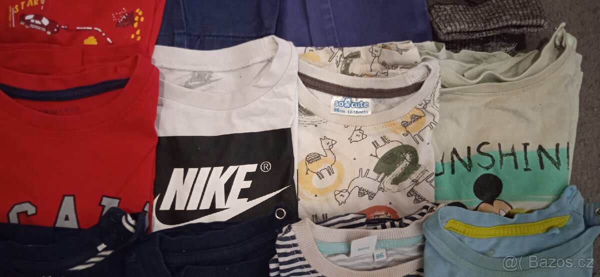Oblečení pro chlapečka 85ks 62-86 - 13