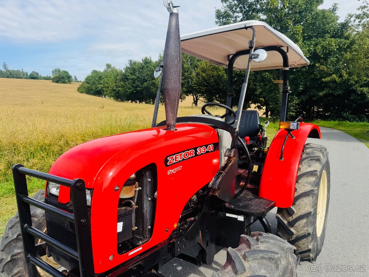 Zetor 3341 cabrio + čelní nakladač - 13