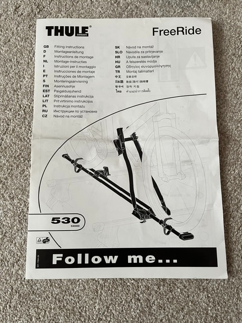Nosič kola Thule FreeRide 530 - 13