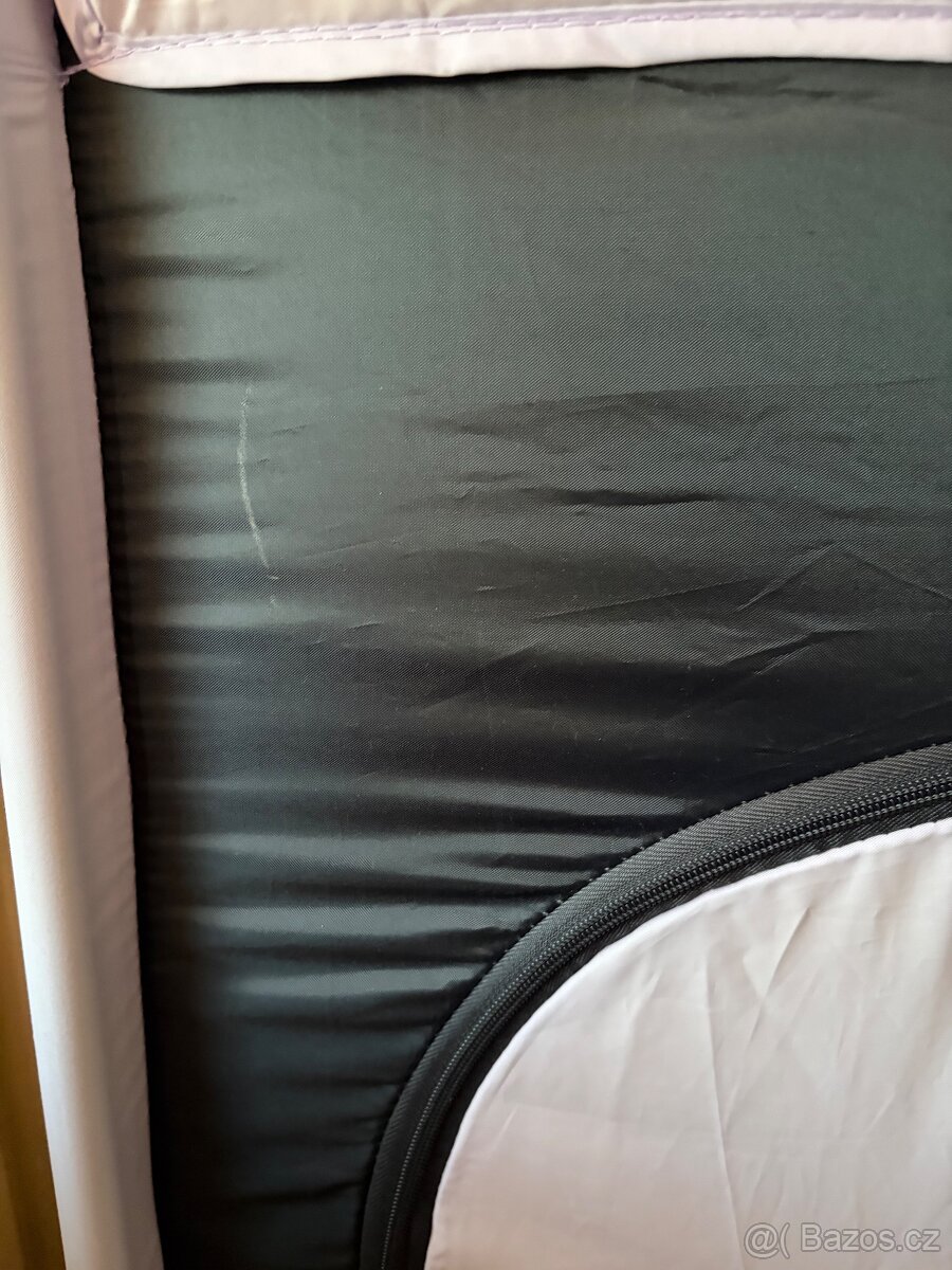 Cestovní postýlka Cosing Adam Zebra šedá - 13