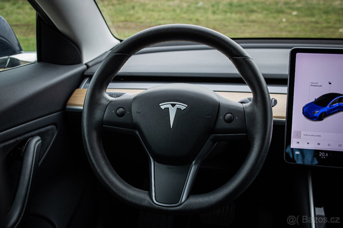 Tesla 3 Long Range, Premium Sound, Ťažné, Deep Blue Met, DPH - 13