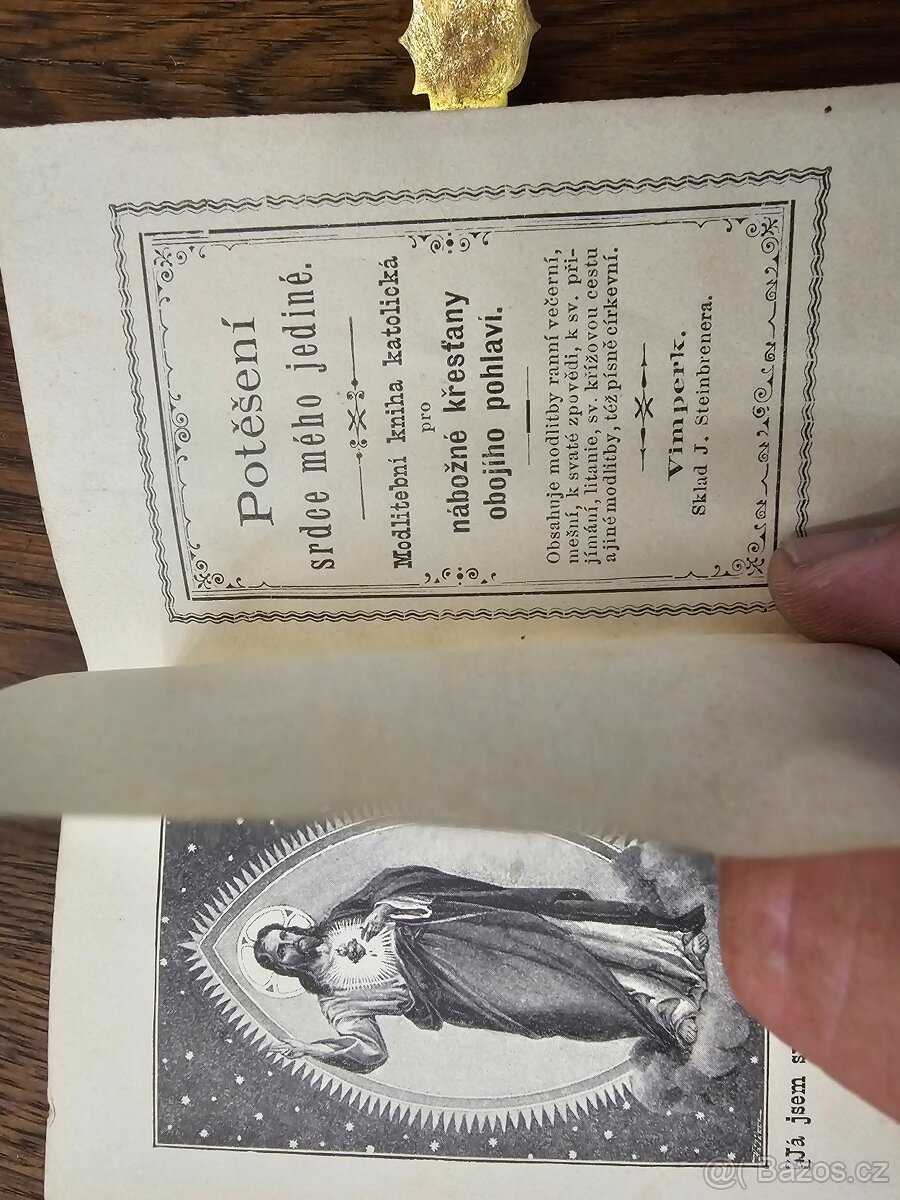 10 ks starožitných církevních- modlitebních knížek - 13