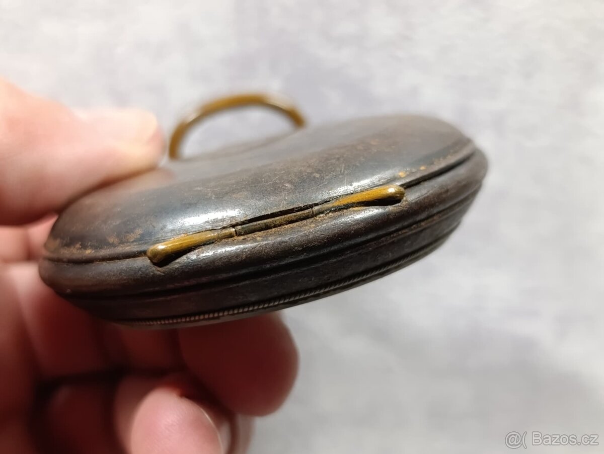 Pánské velmi staré kapesní hodinky REGULATEUR, 67mm, 200g - 13