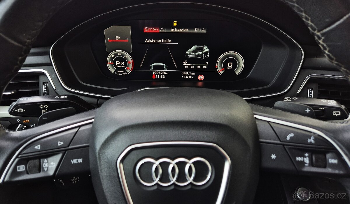 AUDI A4 150KW 2021 1MAJITEL 4x4 AUTOMAT VIRTUAL-LED-TOP STAV - 13