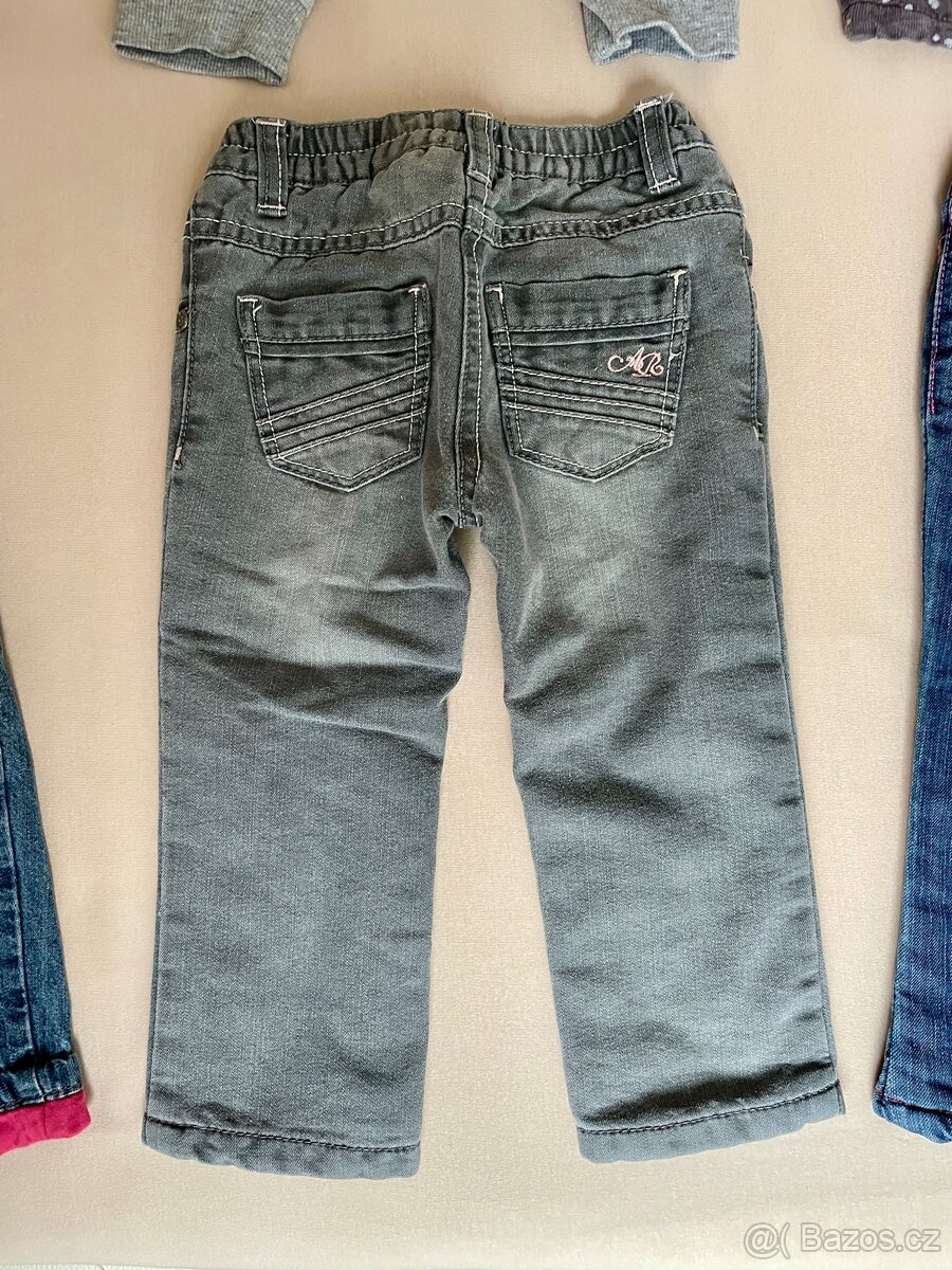 Dívčí kalhoty - set 6 kusů - 13