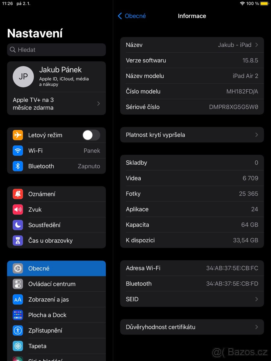 Apple Ipad Air 2 - jako nový - 13